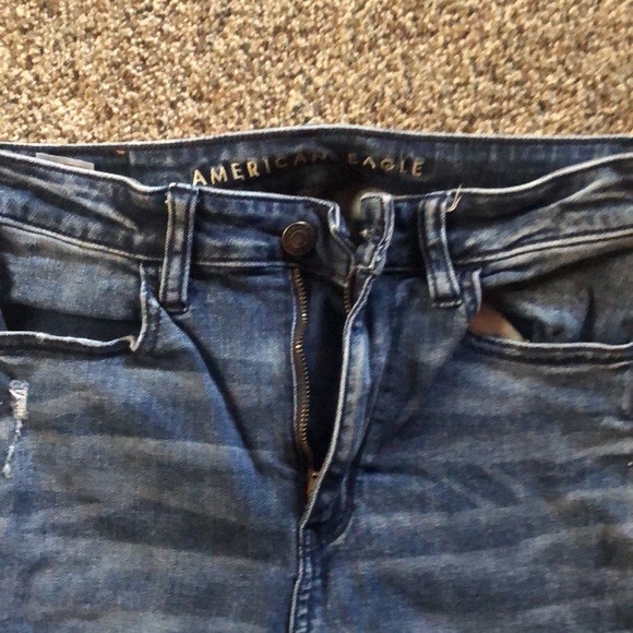 🔵High Waisted Ripped Jeans - Picture 2 of 5